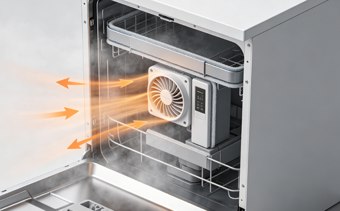dishwasher fan