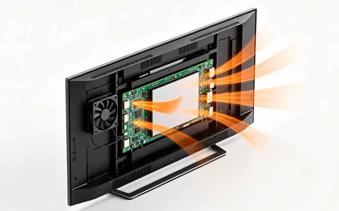 tv cooling fan